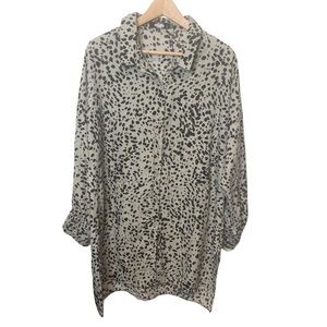 Missguided Animal‎ Print Shirt Dress​​​